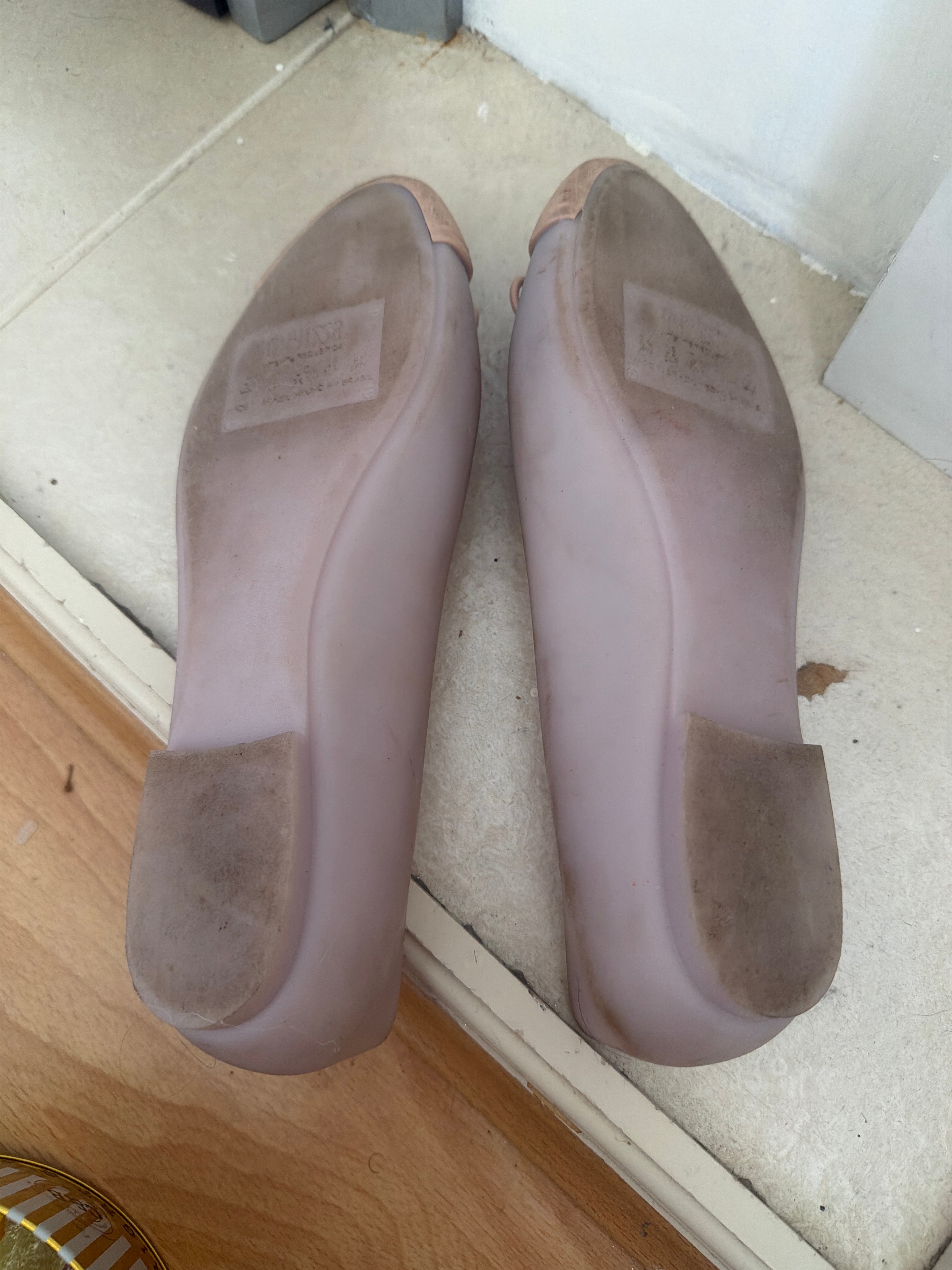 Pre-owned Melissa Ballerina Jelly Flats